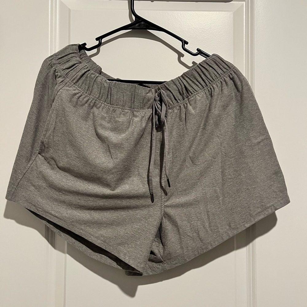 (price for 2) Athletic Works Women's Gray Athletic Shorts